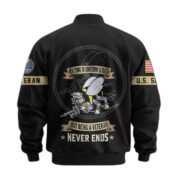 Premium US Veterans Bomber Jacket BPHN190812, Gifts For US Veterans, Gifts On Father's Day, Veterans Day. - Image 13