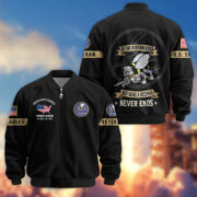 Premium US Veterans Bomber Jacket BPHN190812, Gifts For US Veterans, Gifts On Father's Day, Veterans Day. - Image 11