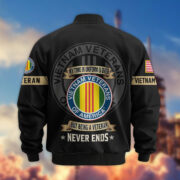 Premium US Veterans Bomber Jacket BPHN190812, Gifts For US Veterans, Gifts On Father's Day, Veterans Day. - Image 31