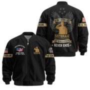 Premium US Veterans Bomber Jacket BPHN190812, Gifts For US Veterans, Gifts On Father's Day, Veterans Day. - Image 26