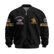 Premium US Veterans Bomber Jacket BPHN190812, Gifts For US Veterans, Gifts On Father's Day, Veterans Day. - Image 27