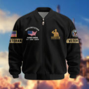 Premium US Veterans Bomber Jacket BPHN190812, Gifts For US Veterans, Gifts On Father's Day, Veterans Day. - Image 27