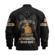 Premium US Veterans Bomber Jacket BPHN190812, Gifts For US Veterans, Gifts On Father's Day, Veterans Day. - Image 28