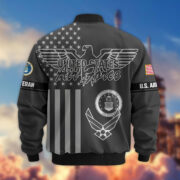 Premium US Veterans Bomber Jacket ATTN100921, Gifts For US Veterans, Gifts On Father's Day, Veterans Day. - Image 18
