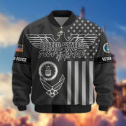 Premium US Veterans Bomber Jacket ATTN100921, Gifts For US Veterans, Gifts On Father's Day, Veterans Day. - Image 19