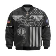 Premium US Veterans Bomber Jacket ATTN100921, Gifts For US Veterans, Gifts On Father's Day, Veterans Day. - Image 6