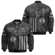 Premium US Veterans Bomber Jacket ATTN100921, Gifts For US Veterans, Gifts On Father's Day, Veterans Day. - Image 5