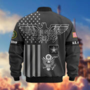 Premium US Veterans Bomber Jacket ATTN100921, Gifts For US Veterans, Gifts On Father's Day, Veterans Day. - Image 4