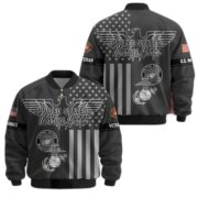 Premium US Veterans Bomber Jacket ATTN100921, Gifts For US Veterans, Gifts On Father's Day, Veterans Day. - Image 14