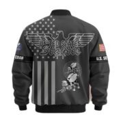 Premium US Veterans Bomber Jacket ATTN100921, Gifts For US Veterans, Gifts On Father's Day, Veterans Day. - Image 13