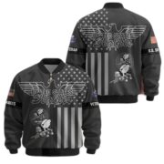 Premium US Veterans Bomber Jacket ATTN100921, Gifts For US Veterans, Gifts On Father's Day, Veterans Day. - Image 11