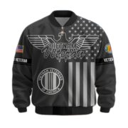 Premium US Veterans Bomber Jacket ATTN100921, Gifts For US Veterans, Gifts On Father's Day, Veterans Day. - Image 30