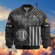 Premium US Veterans Bomber Jacket ATTN100921, Gifts For US Veterans, Gifts On Father's Day, Veterans Day. - Image 30