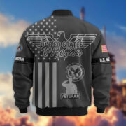 Premium US Veterans Bomber Jacket ATTN100921, Gifts For US Veterans, Gifts On Father's Day, Veterans Day. - Image 28