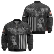 Premium US Veterans Bomber Jacket ATTN100921, Gifts For US Veterans, Gifts On Father's Day, Veterans Day. - Image 26