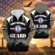 Premium US Veterans Zip Hoodie ATTN270822, Gifts For US Veterans, Gifts On Father's Day, Veterans Day. - Image 8