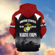 Premium US Veterans Zip Hoodie ATTN270822, Gifts For US Veterans, Gifts On Father's Day, Veterans Day. - Image 19