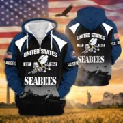 Premium US Veterans Zip Hoodie ATTN270822, Gifts For US Veterans, Gifts On Father's Day, Veterans Day. - Image 14