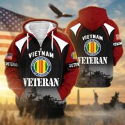 Premium US Veterans Zip Hoodie ATTN270822, Gifts For US Veterans, Gifts On Father's Day, Veterans Day. - Image 38