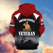 Premium US Veterans Zip Hoodie ATTN270822, Gifts For US Veterans, Gifts On Father's Day, Veterans Day. - Image 37