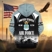 Premium US Veterans Zip Hoodie ATTN270822, Gifts For US Veterans, Gifts On Father's Day, Veterans Day. - Image 25
