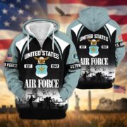 Premium US Veterans Zip Hoodie ATTN270822, Gifts For US Veterans, Gifts On Father's Day, Veterans Day. - Image 23