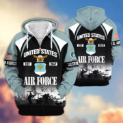 Premium US Veterans Zip Hoodie ATTN270822, Gifts For US Veterans, Gifts On Father's Day, Veterans Day. - Image 23