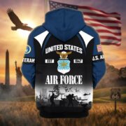 Premium US Veterans Zip Hoodie ATTN270822, Gifts For US Veterans, Gifts On Father's Day, Veterans Day. - Image 28