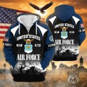 Premium US Veterans Zip Hoodie ATTN270822, Gifts For US Veterans, Gifts On Father's Day, Veterans Day. - Image 26