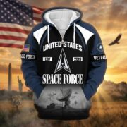 Premium US Veterans Zip Hoodie ATTN270822, Gifts For US Veterans, Gifts On Father's Day, Veterans Day. - Image 33