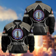 Premium US Veterans Bomber Jacket BPHN270811, Gifts For US Veterans, Gifts On Father's Day, Veterans Day. - Image 10