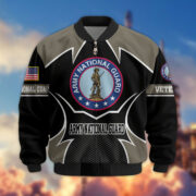 Premium US Veterans Bomber Jacket BPHN270811, Gifts For US Veterans, Gifts On Father's Day, Veterans Day. - Image 8