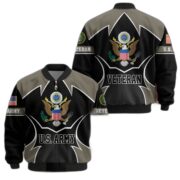 Premium US Veterans Bomber Jacket BPHN270811, Gifts For US Veterans, Gifts On Father's Day, Veterans Day. - Image 4