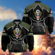 Premium US Veterans Bomber Jacket BPHN270811, Gifts For US Veterans, Gifts On Father's Day, Veterans Day. - Image 7