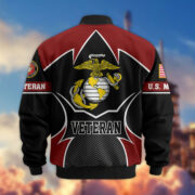 Premium US Veterans Bomber Jacket BPHN270811, Gifts For US Veterans, Gifts On Father's Day, Veterans Day. - Image 18