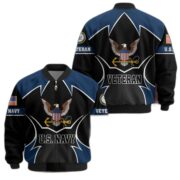Premium US Veterans Bomber Jacket BPHN270811, Gifts For US Veterans, Gifts On Father's Day, Veterans Day. - Image 13