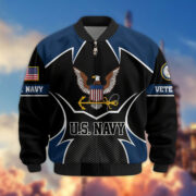 Premium US Veterans Bomber Jacket BPHN270811, Gifts For US Veterans, Gifts On Father's Day, Veterans Day. - Image 11