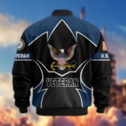 Premium US Veterans Bomber Jacket BPHN270811, Gifts For US Veterans, Gifts On Father's Day, Veterans Day. - Image 12