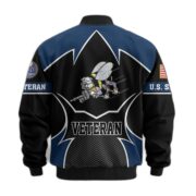 Premium US Veterans Bomber Jacket BPHN270811, Gifts For US Veterans, Gifts On Father's Day, Veterans Day. - Image 15