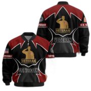 Premium US Veterans Bomber Jacket BPHN270811, Gifts For US Veterans, Gifts On Father's Day, Veterans Day. - Image 37