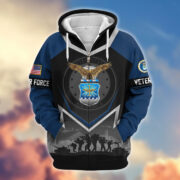 Premium US Veterans Zip Hoodie BPHN120911, Gifts For US Veterans, Gifts On Father's Day, Veterans Day. - Image 27