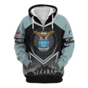 Premium US Veterans Zip Hoodie BPHN120911, Gifts For US Veterans, Gifts On Father's Day, Veterans Day. - Image 24