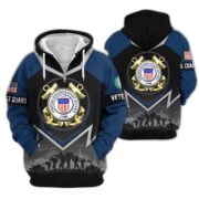 Premium US Veterans Zip Hoodie BPHN120911, Gifts For US Veterans, Gifts On Father's Day, Veterans Day. - Image 29