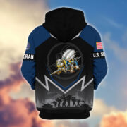 Premium US Veterans Zip Hoodie BPHN120911, Gifts For US Veterans, Gifts On Father's Day, Veterans Day. - Image 16