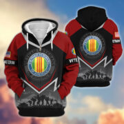 Premium US Veterans Zip Hoodie BPHN120911, Gifts For US Veterans, Gifts On Father's Day, Veterans Day. - Image 38