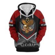 Premium US Veterans Zip Hoodie BPHN120911, Gifts For US Veterans, Gifts On Father's Day, Veterans Day. - Image 36