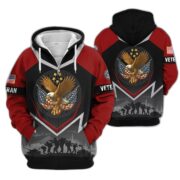 Premium US Veterans Zip Hoodie BPHN120911, Gifts For US Veterans, Gifts On Father's Day, Veterans Day. - Image 35