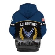Premium US Veterans Zip Hoodie BPHN170913, Gifts For US Veterans, Gifts On Father's Day, Veterans Day. - Image 27