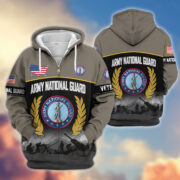 Premium US Veterans Zip Hoodie BPHN170913, Gifts For US Veterans, Gifts On Father's Day, Veterans Day. - Image 10
