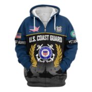 Premium US Veterans Zip Hoodie BPHN170913, Gifts For US Veterans, Gifts On Father's Day, Veterans Day. - Image 29